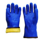 Hand Protection Chemical Proof Gloves Blue Color Good Mechanical Resistance