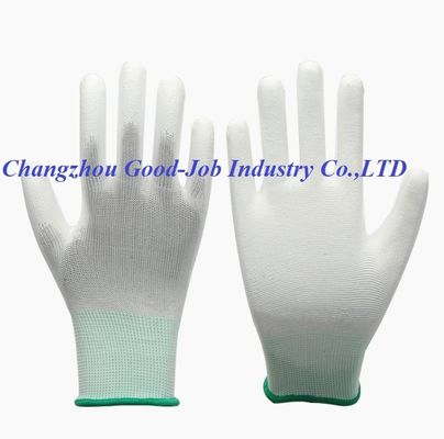EN388 CE 3121 Auto Repair Pu Coated Nylon Knitted  Gloves